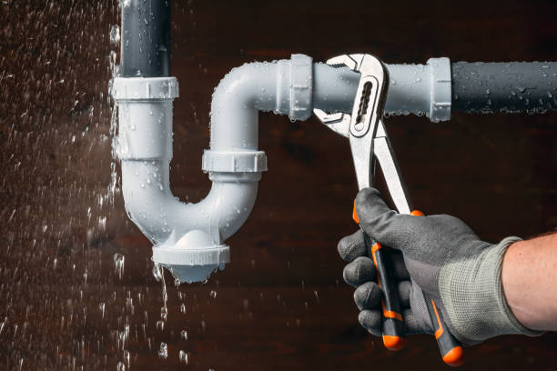 Professional Water Line Repair technician working in Witt, IL